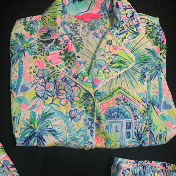 Lilly Pulitzer XS PJ’S PAJAMA SET - Picture 3 of 12